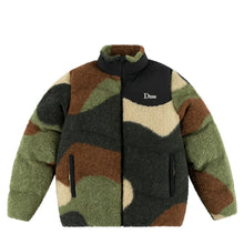 Load image into Gallery viewer, Dime “Sherpa&quot; Puffer Jacket // Camo

