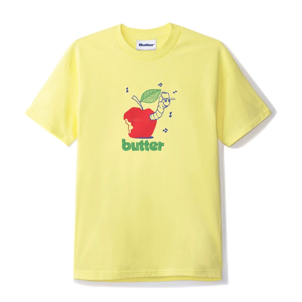 Butter Goods “Worm“ Tee // Yellow