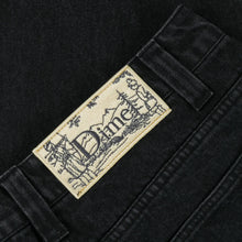 Load image into Gallery viewer, Dime “Baggy Denim“ Pants // Black Washed
