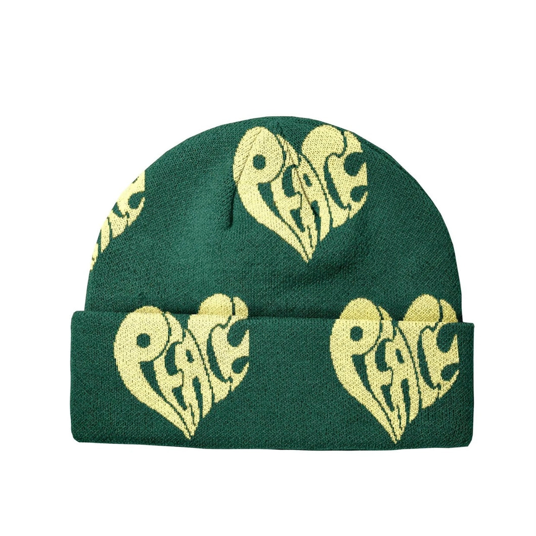 Butter Goods “Peace“ Beanie // Forest