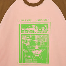 Load image into Gallery viewer, Iuter x Inner Light &quot;Raglan&quot; Tee // Pink
