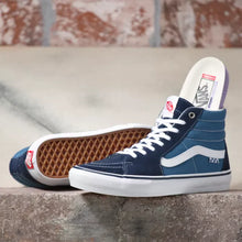 Load image into Gallery viewer, Vans &quot;Sk8-Hi&quot; // Navy/White
