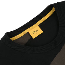 Load image into Gallery viewer, Dime &quot;Wave Striped Light&quot; Knit // Black
