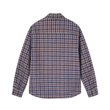 Load image into Gallery viewer, Stussy &quot;Sherpa Lined Plaid&quot; Shirt // Navy
