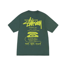 Load image into Gallery viewer, Stussy &quot;Old Phone Pig.Dyed&quot; Tee // Forest
