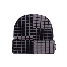 Load image into Gallery viewer, Fucking Awesome “Checker Block“ Beanie // Black Grey
