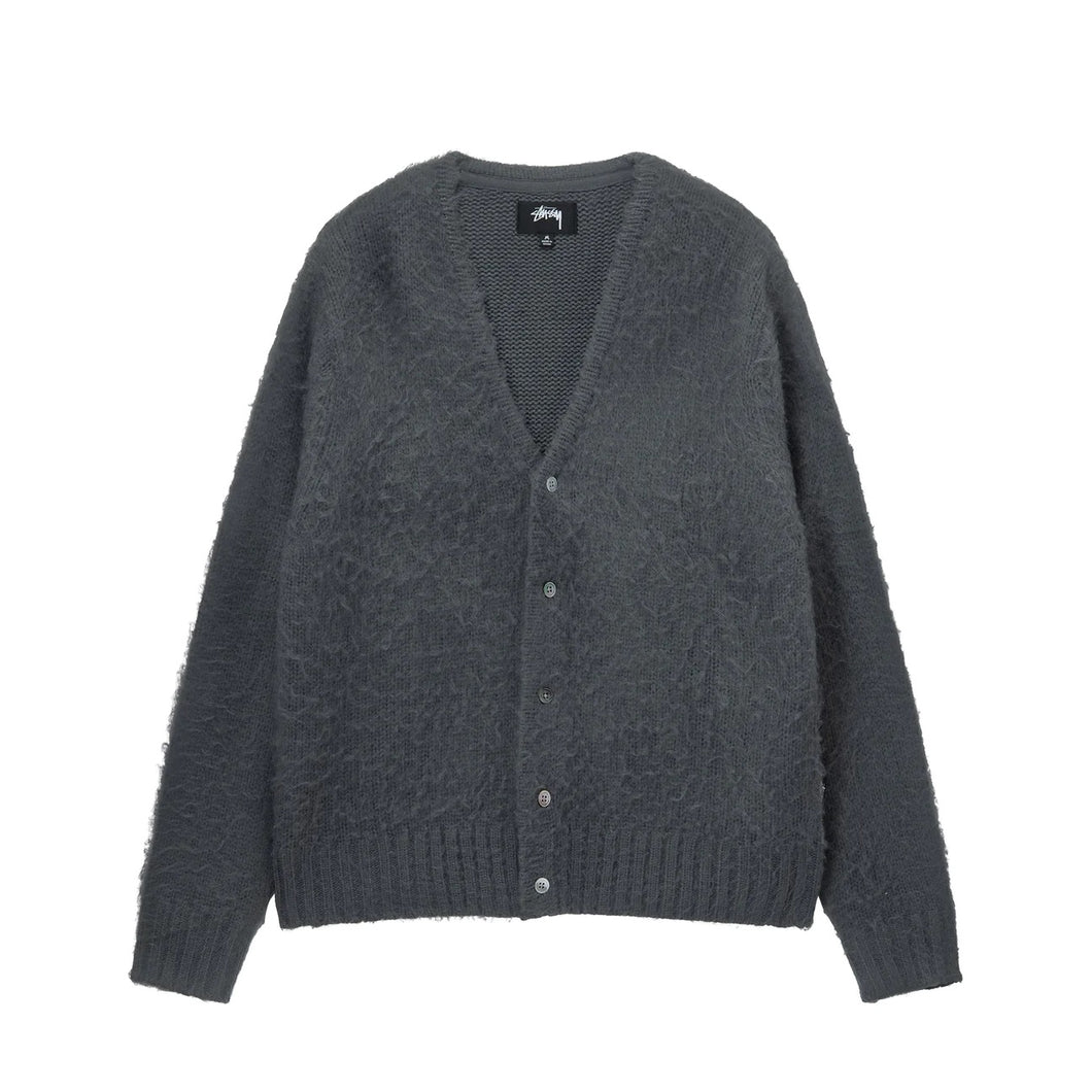Stussy “Brushed“ Cardigan // Charcoral