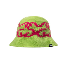 Load image into Gallery viewer, Stussy &quot;SS Knit Bucket&quot; Hat // Lime
