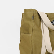 Load image into Gallery viewer, Vans &quot;Gilbert Crockett&quot; Tote Bag // Olive
