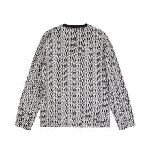 Load image into Gallery viewer, Stussy &quot;Letter Stripe&quot; Crewneck // Black
