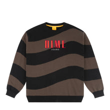 Load image into Gallery viewer, Dime &quot;Wave Striped Light&quot; Knit // Black
