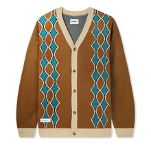 Load image into Gallery viewer, Butter Goods “Flowers“ Knit Cardigan // Nutmeg
