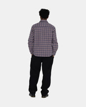 Load image into Gallery viewer, Stussy &quot;Sherpa Lined Plaid&quot; Shirt // Navy
