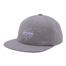 Load image into Gallery viewer, Fucking Awesome &quot;Quilted Spiral&quot; 6-panel Hat // Grey

