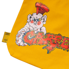 Load image into Gallery viewer, Carpet &quot;Punk Baby&quot; Tote Bag // Yellow
