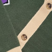 Load image into Gallery viewer, Butter Goods “Flowers“ Knit Cardigan // Sage
