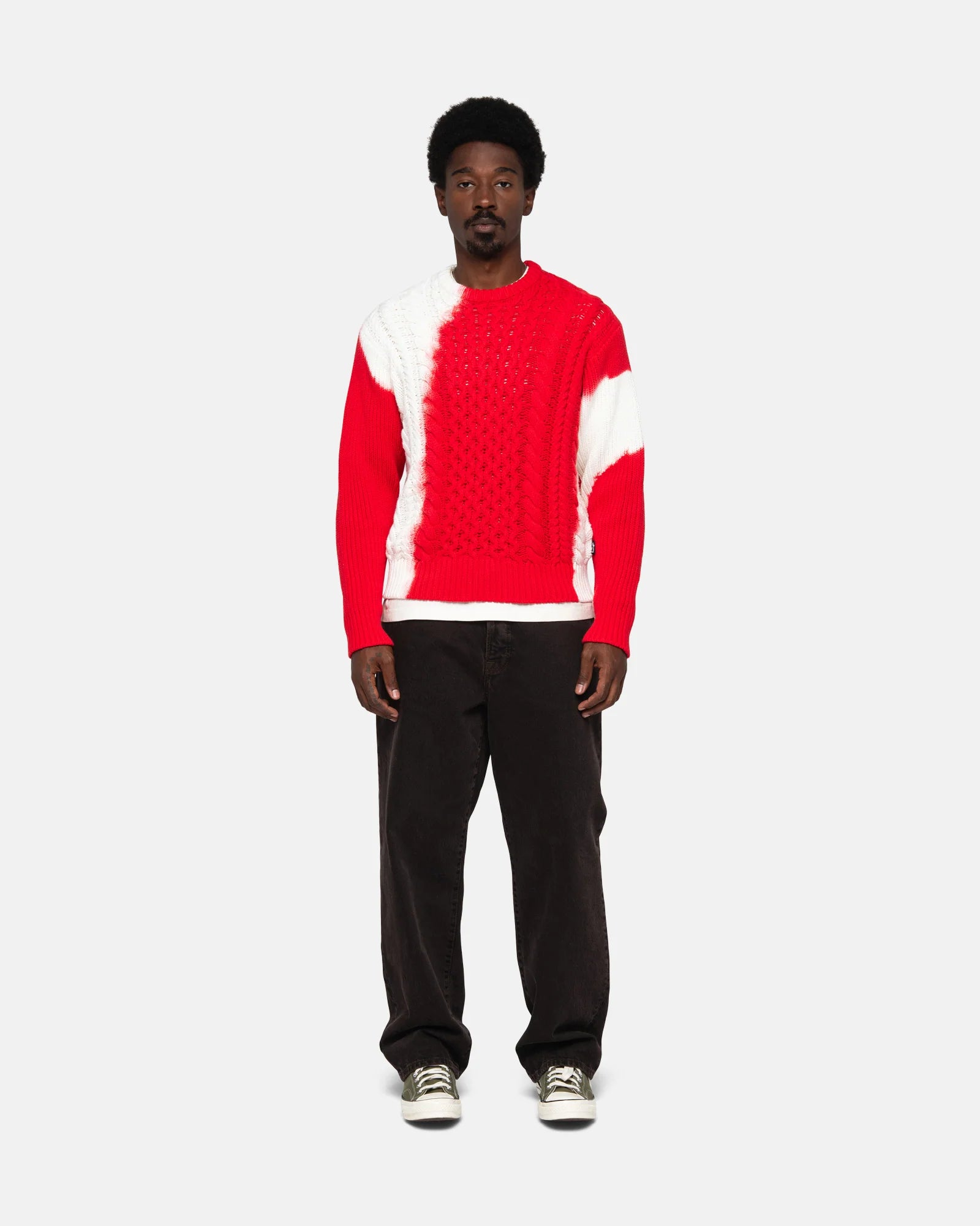 Stussy tie dye jumper sale