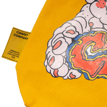 Load image into Gallery viewer, Carpet &quot;Punk Baby&quot; Tote Bag // Yellow
