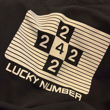 Load image into Gallery viewer, 242 &quot;Lucky Channel&quot; Crewneck // Dyed Black
