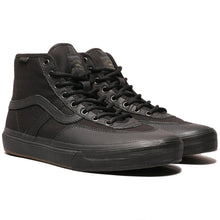 Load image into Gallery viewer, Vans &quot;Crockett High&quot; // Butter Leather Black Black
