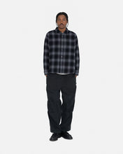 Load image into Gallery viewer, Stussy &quot;Pete Plaid&quot; Shirt // Charcoal
