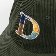 Load image into Gallery viewer, Dime &quot;D Chenille Corduroy&quot; Hat // Forest
