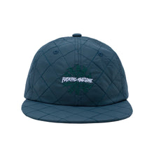 Load image into Gallery viewer, Fucking Awesome &quot;Quilted Spiral&quot; 6-panel Hat // Teal
