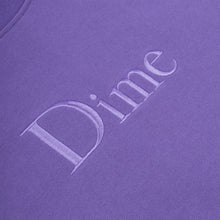 Load image into Gallery viewer, Dime “Classic Embroidered“ Crewneck // Iris
