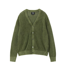 Load image into Gallery viewer, Stussy “Loose Gauge“ Cardigan // Olive
