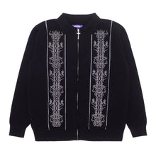 Load image into Gallery viewer, Fucking Awesome &quot;Bullshirt&quot; Zip Cardigan // Black
