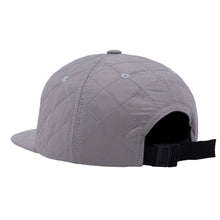 Load image into Gallery viewer, Fucking Awesome &quot;Quilted Spiral&quot; 6-panel Hat // Grey
