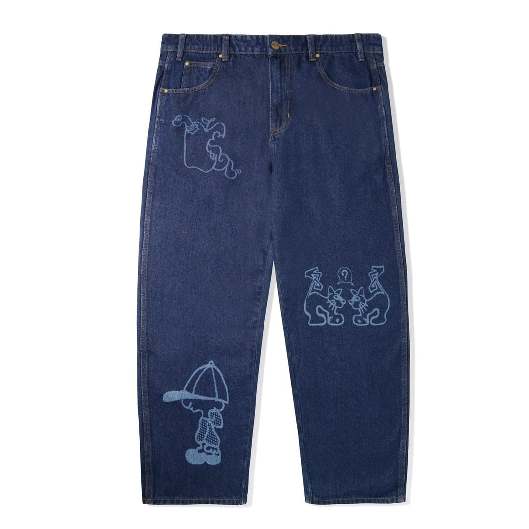 Butter Goods “Jun“ Denim Jeans // Dark Blue