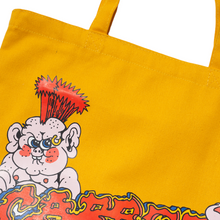 Load image into Gallery viewer, Carpet &quot;Punk Baby&quot; Tote Bag // Yellow
