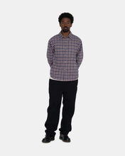 Load image into Gallery viewer, Stussy &quot;Sherpa Lined Plaid&quot; Shirt // Navy
