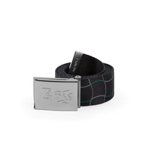 Load image into Gallery viewer, Dime “Wave Chakered“ Belt // Black
