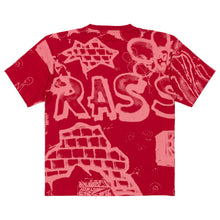 Load image into Gallery viewer, Rassvet &quot;Spray&quot; Tee // Red
