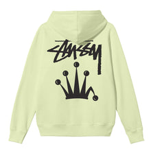 Load image into Gallery viewer, Stussy “Stock Crown&quot; Hoodie // Tea
