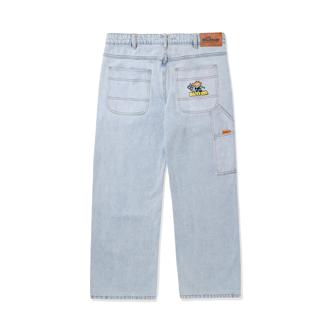 Butter Goods “Racing“ Denim Jeans // Light Blue