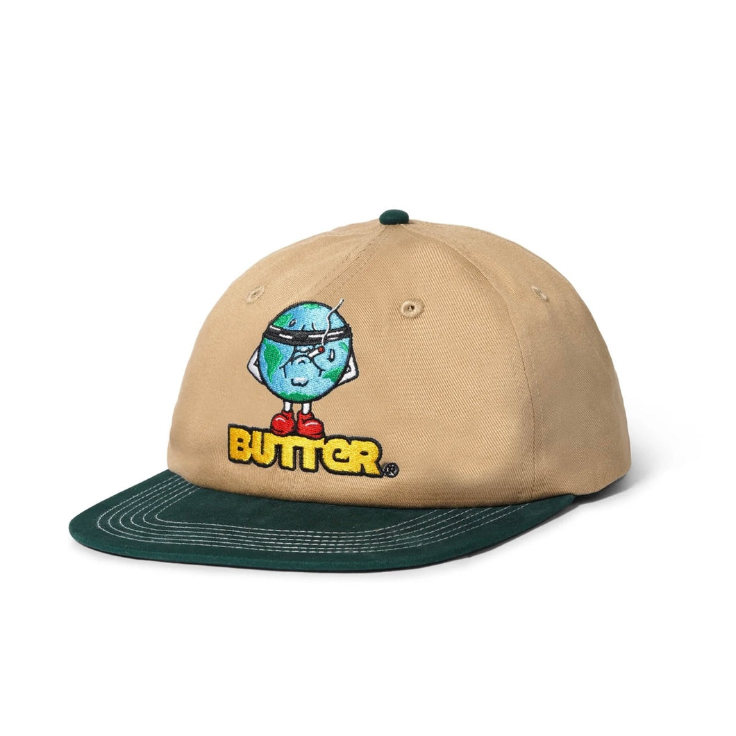 Butter Goods “Blindfold 6 PaneL“ Cap // Camel