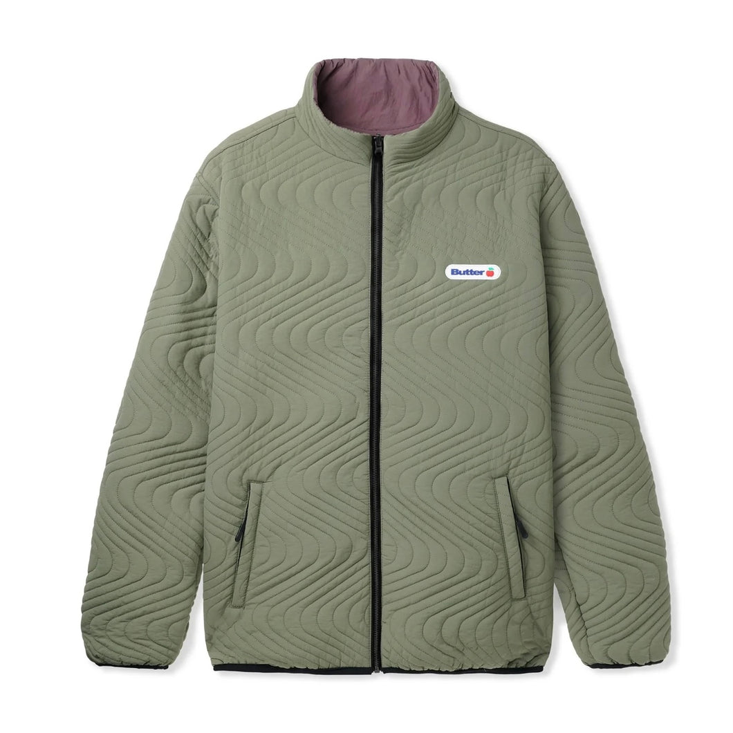 Butter Goods “Reversible“ Jacket // Army / Berry