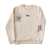 Load image into Gallery viewer, 242 &quot;Stencil&quot; Crewneck // Wheat
