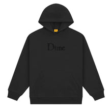 Load image into Gallery viewer, Dime &quot;Chenille Logo&quot; Hoodie // Black
