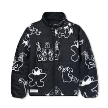 Load image into Gallery viewer, Butter Goods “Jun Reversible“ Puffer // Black / Black
