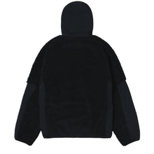 Load image into Gallery viewer, Stussy &quot; Sherpa Paneled Hooded&quot; Jacket // Black
