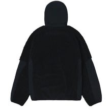 Load image into Gallery viewer, Stussy &quot; Sherpa Paneled Hooded&quot; Jacket // Black
