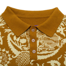 Load image into Gallery viewer, Fucking Awesome &quot;Fancy&quot; Knitted Sweater // Gold/ Ivory
