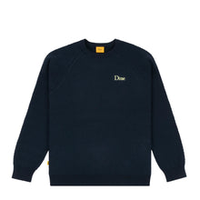 Load image into Gallery viewer, Dime &quot;Wave Cable Sweater&quot; Knit // Navy
