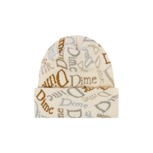 Load image into Gallery viewer, Dime “HAHA!“ Beanie // Off White
