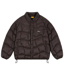 Load image into Gallery viewer, Dime “Midnight Wave&quot; Puffer // Espresso
