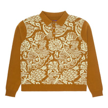 Load image into Gallery viewer, Fucking Awesome &quot;Fancy&quot; Knitted Sweater // Gold/ Ivory
